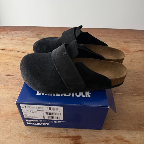 Birkenstock Loma Nubuck Leather/Suede Black - Size 8 - EU 41 - Picture 4 of 11